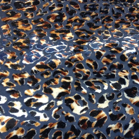 MINKPINK Russian Roulette Burnout Velvet Leopard Print Mini Skater Dress Size S - Picture 7 of 14